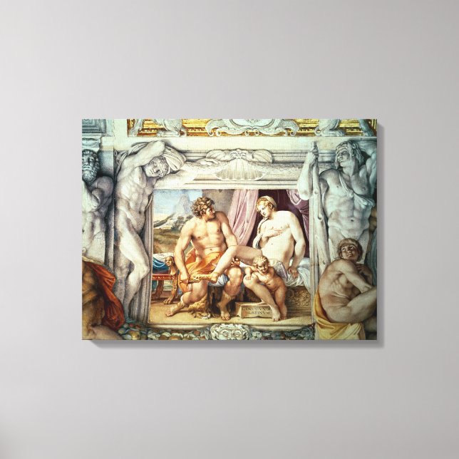 Lienzo Venus y Anchises (Anverso)