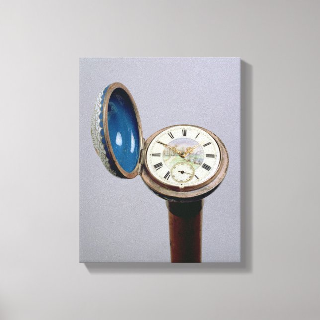 Lienzo Ver la caña de gadget (esmalte de cloisonne) (Anverso)