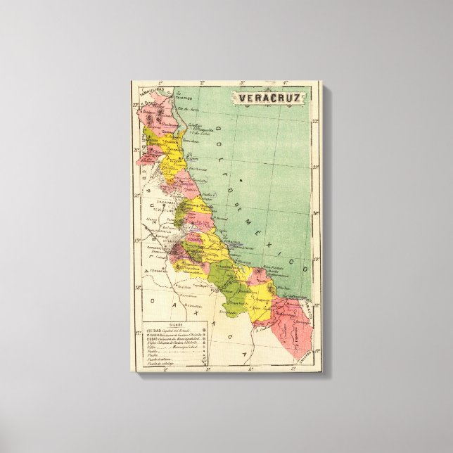 Lienzo Veracruz, México 2 (Anverso)