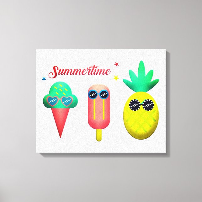 Lienzo Verano  (Anverso)