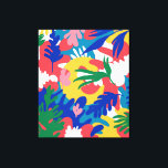 Lienzo Verano de México<br><div class="desc">Ilustracion floral de verano mexicano</div>