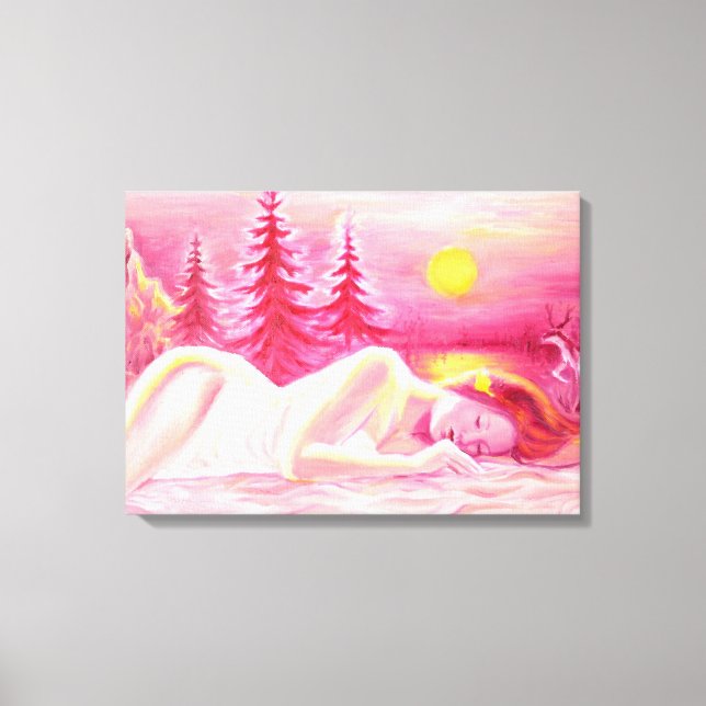 Lienzo Verano de noviembre (Anverso)