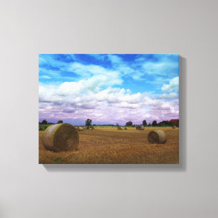 Lienzo Verano en el campo