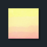 Lienzo verano fresco puesta de sol naranja acuarelas de c<br><div class="desc">Naranja de moda y verano, acuarelas rosas y amarillas.</div>