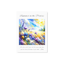 Verano inspirador de Prairie