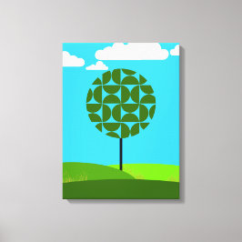 Lienzo Verano - Las Cuatro Estaciones