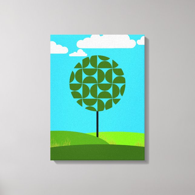 Lienzo Verano - Las Cuatro Estaciones (Anverso)