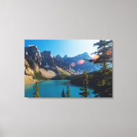 Verano Sunset | Lago Moraine, Canadá