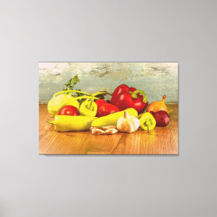 Lienzo "Verduras" Foto Cute. ¡Hazte con una en Zazzle