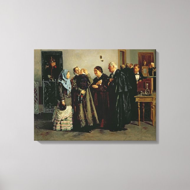 Lienzo Veredicto, 'No Culpable', 1882 (Anverso)