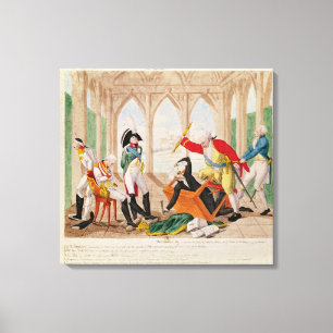 Lienzo Vergüenza y pesar, un Play tragicómico