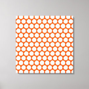 Lienzo Vermilliones de estados de ánimo asiáticos