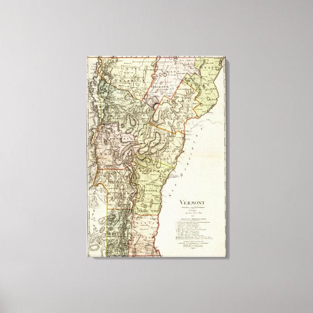 Lienzo Vermont 9 (Anverso)