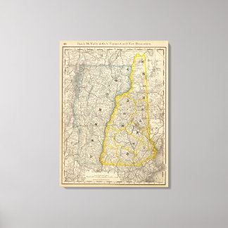 Lienzo Vermont y New Hampshire
