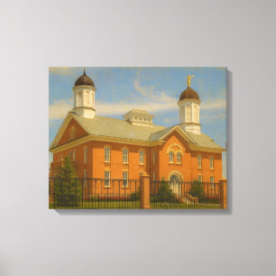 Lienzo Vernal Utah Temple Painting™ LDS Wall Art Canvas
