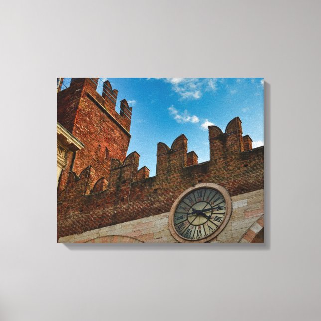Lienzo Verona (Italia), portoni della Bra (Anverso)