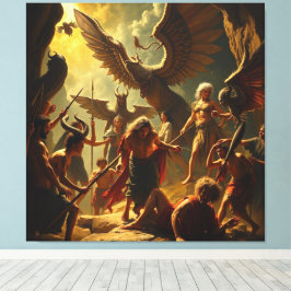 Lienzo „Versammlung der uralten Götter“