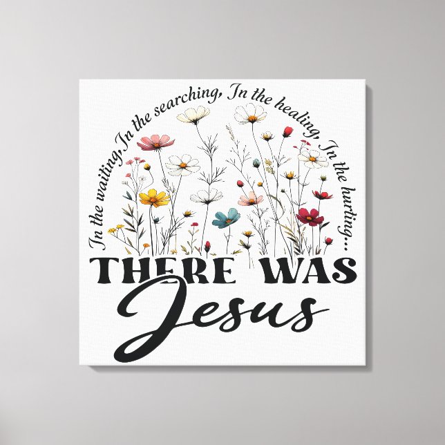 Lienzo Verso de la Biblia Cristiana inspiradora (Anverso)