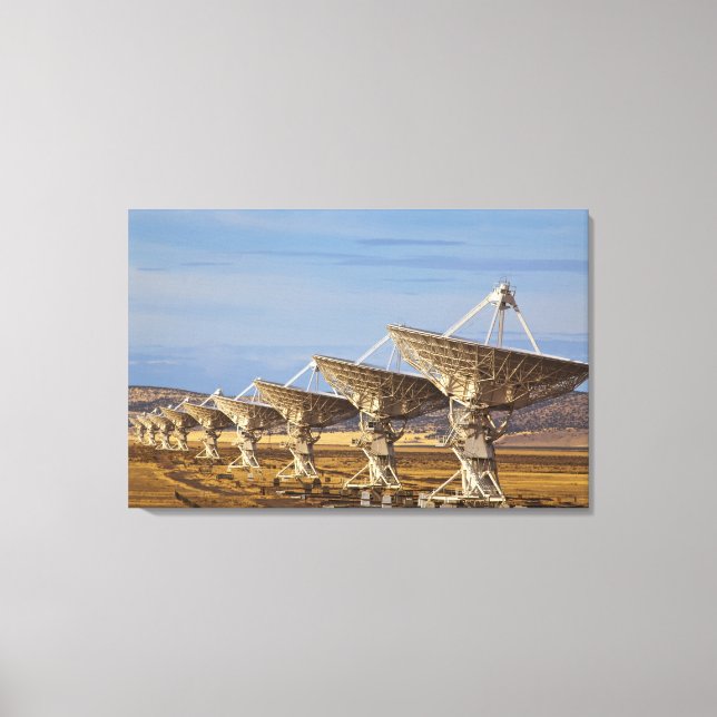Lienzo Very Large Array aka Astronomía Nacional de Radio (Anverso)