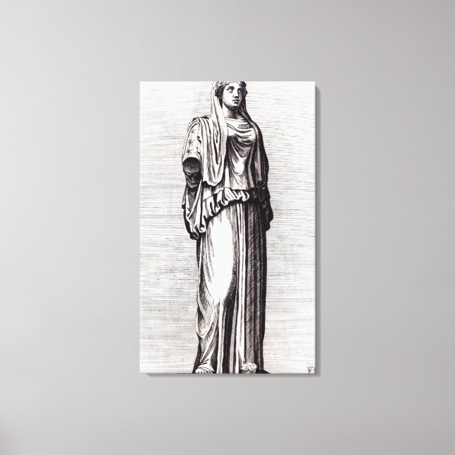 Lienzo Vestal Virgin, c.1653 (Anverso)