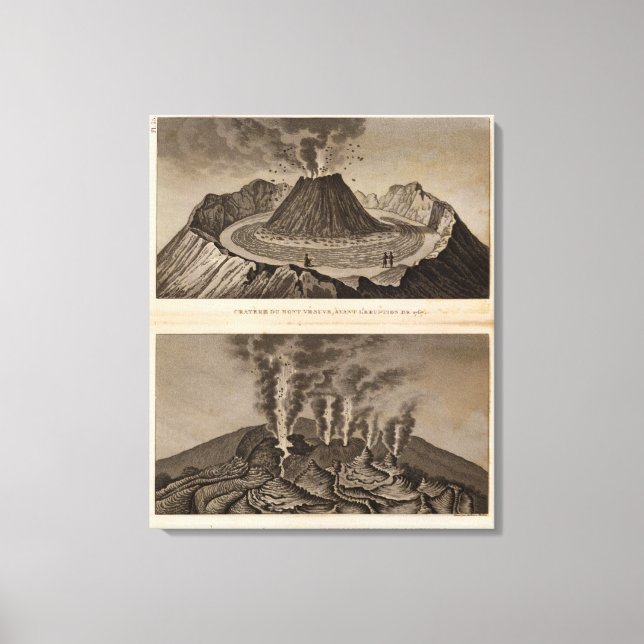 Lienzo Vesuve, Dolomieu (Anverso)