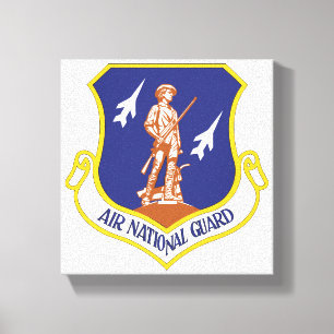 Lienzo Veterano Militar de la Guardia Nacional Aérea