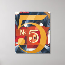 Vi la figura 5 en oro | Charles Demuth |