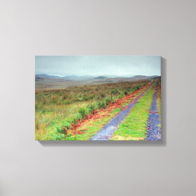 Lienzo Vía de la Isla de Jura, Escocia (Anverso)