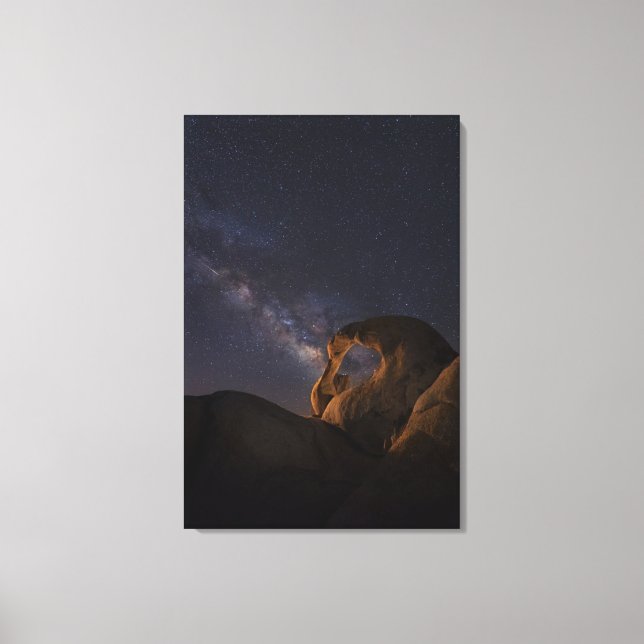 Lienzo Vía Láctea y Arco de Cíclopes | Alabama Hills (Anverso)