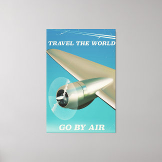 Lienzo Viaja por el mundo - Ve por Aire.
