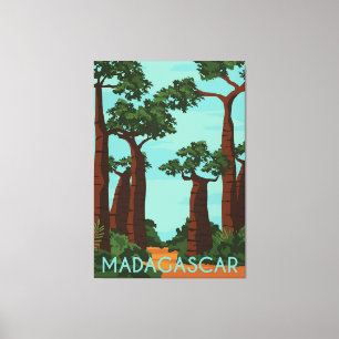 Lienzo Viajar a Madagascar