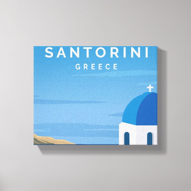 Lienzo Viaje a Grecia (Anverso)