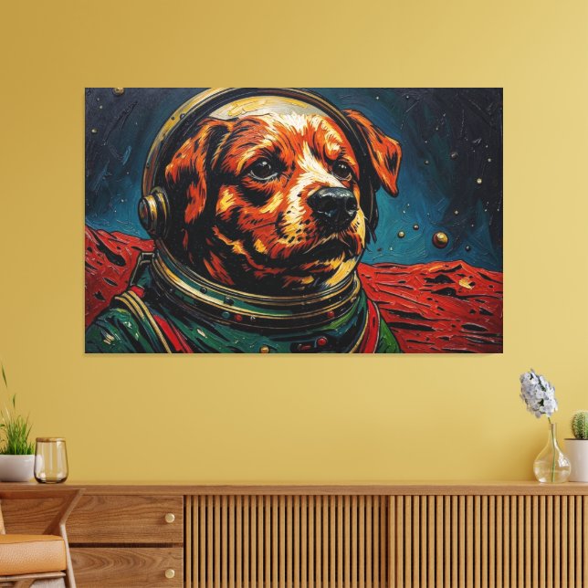 LIENZO VIAJE A LA ESTRELLA DEL PERRO 11 (Insitu (Sala de estar))