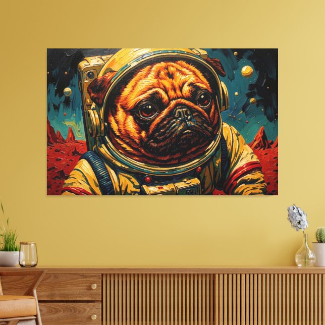 LIENZO VIAJE A LA ESTRELLA DEL PERRO 13 (Insitu (Sala de estar))