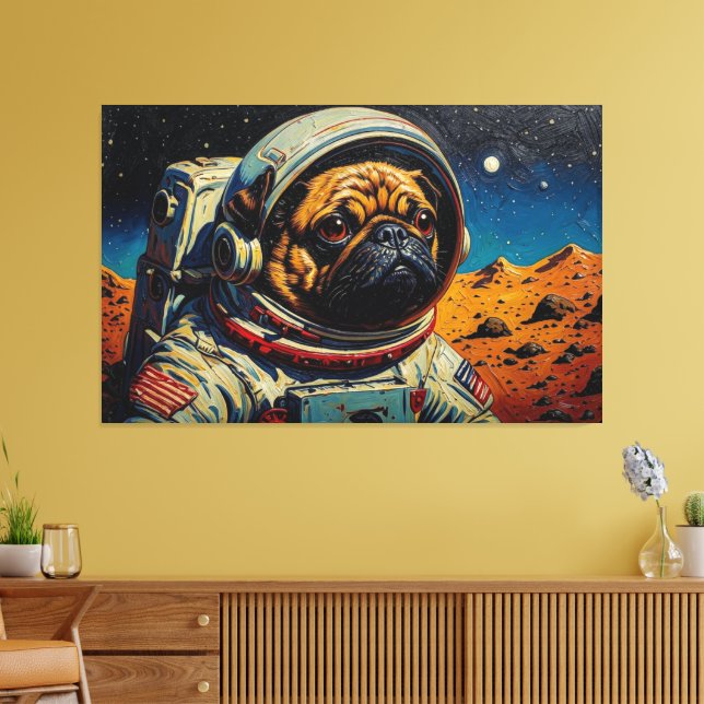 LIENZO VIAJE A LA ESTRELLA DEL PERRO 14 (Insitu (Sala de estar))