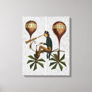 Lienzo Viaje A La Lune