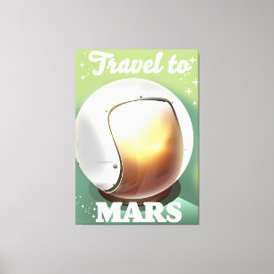 Lienzo Viaje a Marte