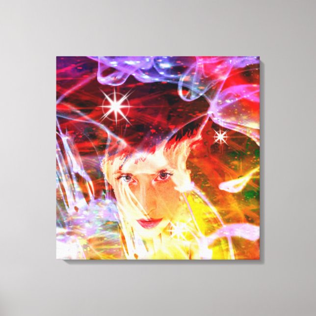 Lienzo Viaje de Luz (Anverso)