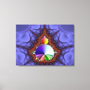 Lienzo Viaje fractal