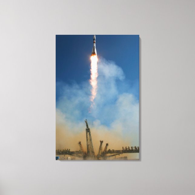 Lienzo Viajes espaciales (Anverso)