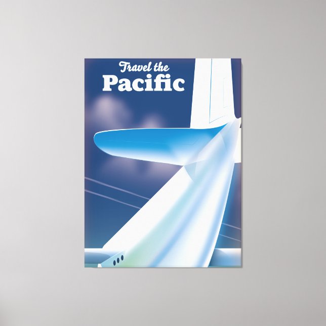 Lienzo Viajes por el Pacífico (Anverso)