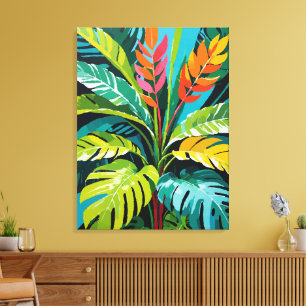 Lienzo Vibes tropicales