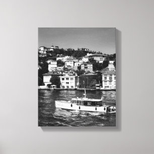 Lienzo Vibra veraniega en el Bósforo de Estambul