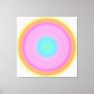 Lienzo Vibraciones positivas - Gradiente colorido