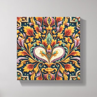 Lienzo Vibrant Floral Bouquet