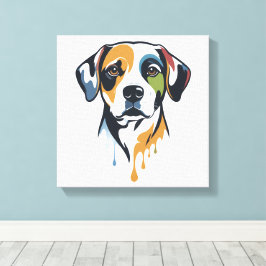 Lienzo Vibrant Lab Pop Art