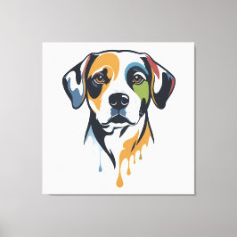 Lienzo Vibrant Lab Pop Art