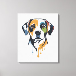 Lienzo Vibrant Lab Pop Art