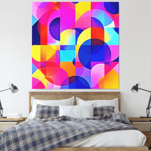 Lienzo Vibrante Dot Energy Art