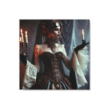 Victoria Gothic Steampunk Elegant Lady